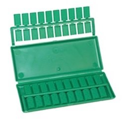 gallery/plastic clips green
